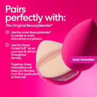 beautyblender قوة Pocket Puff Dual Sided بودرة Puff