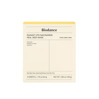 Biodance Radiant Vita Niacinamide Real Deep Mask x4