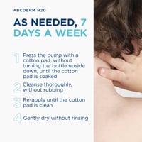 Bioderma ABCDerm H2O Solución Micelar Limpiador Ultra Suave 1L