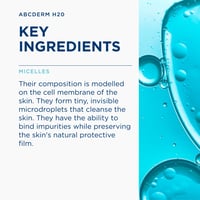 Bioderma ABCDerm H2O Solución Micelar Limpiador Ultra Suave 1L