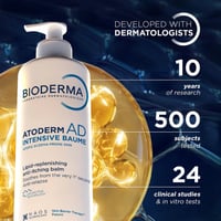 Bioderma Atoderm AD Intensive Baume Lipid-Replenishing Anti-Itching Balm 400ml