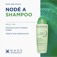 Bioderma Nodé A Shampooing Soothing Shampoo Irritated Scalps 400ml