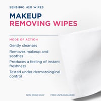 Bioderma Sensibio H2O Micellar Water Makeup Remover Wipes x25