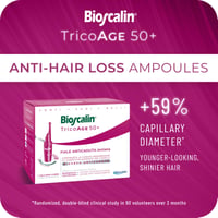 Bioscalin TricoAge 50+ أمبولات مضادة للشيخوخة وضد تساقط الشعر 10x3.5ml