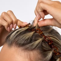 Brushworks Diademas con Pinza de Mariposa x3