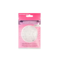 Brushworks Clear Flexi Elastic Hair Bands x100