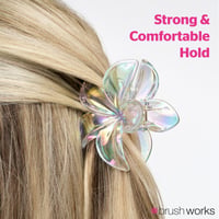 Brushworks Fermagli a artiglio "Frosted Flower" x3