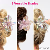 Brushworks Fermagli a artiglio "Frosted Flower" x3