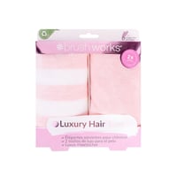 Brushworks Toalhas de Cabelo de Luxo HD x2