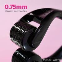 Brushworks Micro Needle Derma Roller 0.75mm
