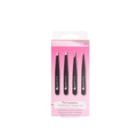 Brushworks طقم ملاقط التركيبات الكامل Black