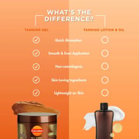 Carroten Gold Shimmer Intensive Tanning Gel 150ml