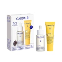 Caudalie Vinoperfect سيروم مضيء للبقع الداكنة 30ml + كريم خفيف بحماية عالية جداً 20ml