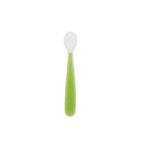 Chicco Mix & Match Lingură din Silicon Moale 6m+ Verde x1