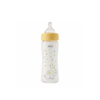 Chicco Perfect Easy Mamadeira de Vidro Fluxo Lento 0m+ Amarela 240ml