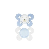 Chicco Physio Comfort Sucette 0-6m Blanc/Bleu x2