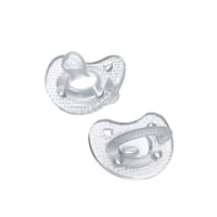 Chicco PhysioForma Crystal Silikonesut 2-6m Transparent x2