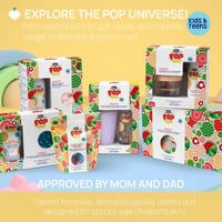Chicco POP Kids & Teens Fizzy Bath Bombs x3