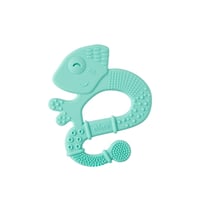Chicco Super Soft Leguan Beißring 2M+ Teal