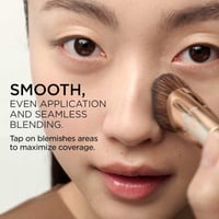 Clarins Gua Sha-Inspirert Foundation-Pensel