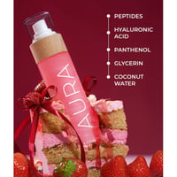 COCOSOLIS Aura Spray Iluminador con Péptidos Pink 100ml (3.38floz)