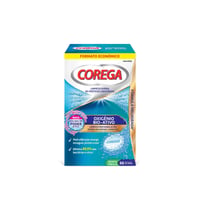 Corega Bio-Active Oxygen Pastillas Limpiadoras de Prótesis Dentales x66
