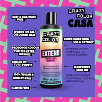 Crazy Color Extend Color Safe Shampoo 250ml
