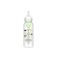 Dr Brown's Options+ Anti-kolik Smal BPA-Fri Plastikflaske 0m+ Bjørn 250ml