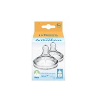 Dr Brown's Options+ Biberon Plastique Sans BPA Col Large Tétine Silicone Débit Y 9m+ x2