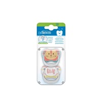 Dr. Brown's PreVent Animal Faces Pacifier 0-6m Lion x2