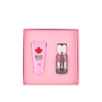 Dsquared2 Wood Pour Femme ماء تواليت 30 مل مجموعة هدايا