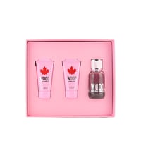 Dsquared2 Wood Pour Femme ماء تواليت 50 مل طقم هدية