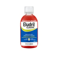 Eludril Classic Antibacterial and Soothing Mouthwash 500ml