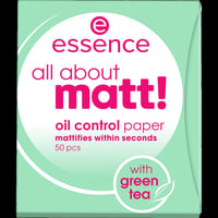 essence All About Matt! Oliekontrollerende Papir x50