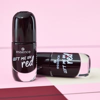 essence جل طلاء الأظافر 72 Left Me On Red 8ml
