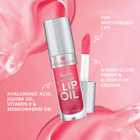 essence Hydra Kiss Lip Oil 01 Kiss From a Rose 4ml