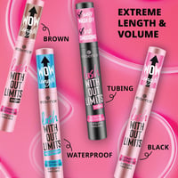 essence Lash Without Limits Extreme Lengthening & Volume Mascara 01 Ultra Black 13ml