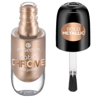 essence Satin Chrome Nail Polish 01 Robotic Rose 8ml