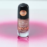 essence Satin Chrome Nail Polish 01 Robotic Rose 8ml