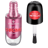essence Satin Chrome Nail Polish 03 Meta Maroon 8ml