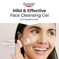 Eucerin DermatoCLEAN جل منظف بحمض الهيالورونيك 200ml