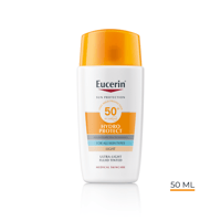 Eucerin Sun Hydro Protect Fluido Solar Ultraligero Con Color SPF50+ Light 50ml