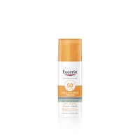 Eucerin Sun Oil Control Tinted Gel-Cream Dry Touch Sunscreen SPF50+ Light 50ml (1.69floz)