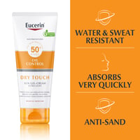 Eucerin Sun Oil Control Gel-Crema Solar Toque Seco SPF50+ Protector Solar 200ml