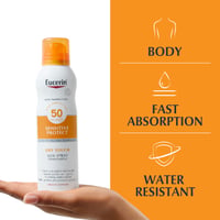 Eucerin Sun Oil Control Spray Dry Touch Transparentes Sonnenschutzspray SPF50 200ml