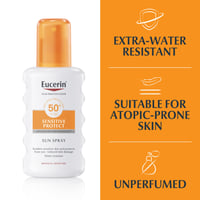 Eucerin Sun Sensitive Protect Sun Spray Sunscreen SPF50+ 200ml