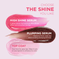 Eveline Cosmetics Diamond High Shine sérum lesk na rty 25 Chocolate 5ml