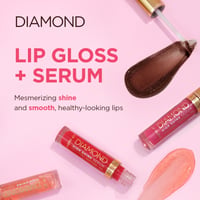 Eveline Cosmetics Diamond High Shine sérum lesk na rty 25 Chocolate 5ml