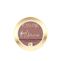 Eveline Cosmetics Feel The Bronze Bronzing and Contouring بودرة 02 Chocolate Cake 4g