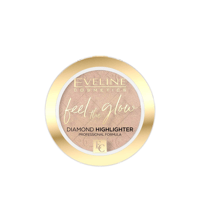 Eveline Cosmetics Feel The Glow Diamond Highlighter 02 Beach Glow 4.5g